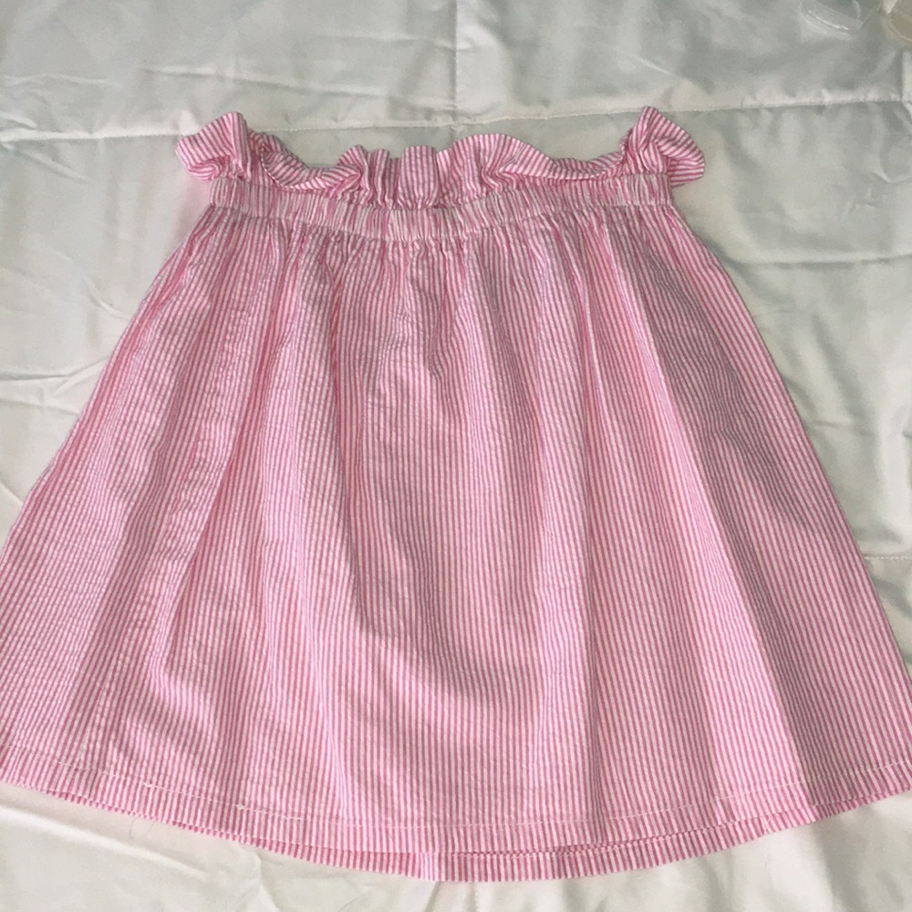 Seersucker Skirt